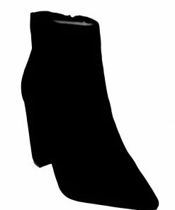 Bamboo BellFlower 09 Womens Chunky Heeled Pointed Toe Ankle Booties Women's