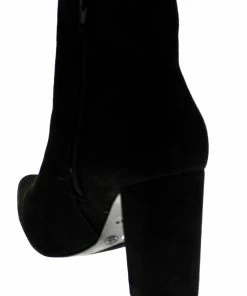 Bamboo BellFlower 09 Womens Chunky Heeled Pointed Toe Ankle Booties Women's