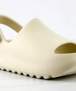 Iris C Bev Little Kids Detachable Ankle Strap Grooved Outsole Sandal Slides Girl's