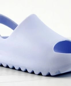 Iris C Bev Little Kids Detachable Ankle Strap Grooved Outsole Sandal Slides Girl's