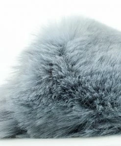 Lemonade Biselle Women's Faux Fur Slip On Slides