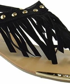 Forever Tyler 27 Fringe Women's Gladiator Flat Sandals