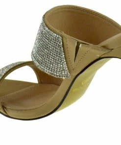 Glaze Borry 1 Women's Pointed Toe Rhinestone Stiletto Heels LIQUIDATIONS!