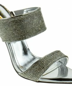 Glaze Borry 1 Women's Pointed Toe Rhinestone Stiletto Heels LIQUIDATIONS!
