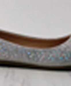 Top Moda Bruce-1 Womens Embellished Almond Toe Flats Women's