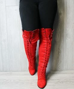 Forever Camila 48 Womens Lace Up Chunky Heel Thigh High Heeled Boots Women's 23 Forever Camila 48 Womens Lace Up Chunky Heel Thigh High Heeled Boots Women's