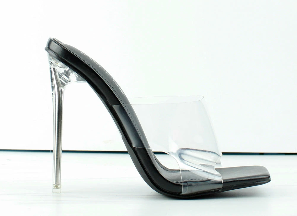 Cape Robin Women's Colona Womens Stiletto Heeled Mule Sandal 2 Cape Robin Women's Colona Womens Stiletto Heeled Mule Sandal