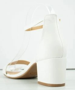 Top Moda Darcie 1 Women's Single Band Low Block Heeled Dress Sandals 5 Top Moda Darcie 1 Women's Single Band Low Block Heeled Dress Sandals