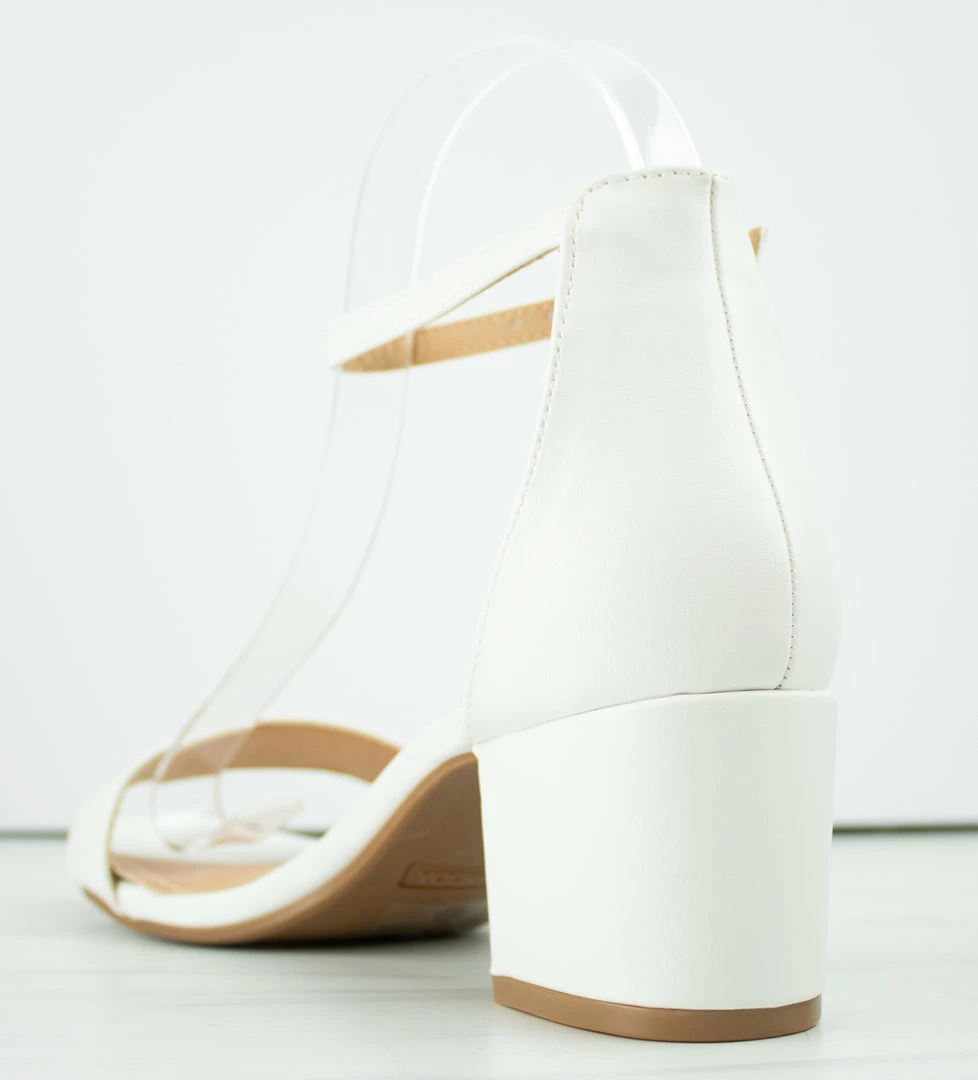 Top Moda Darcie 1 Women's Single Band Low Block Heeled Dress Sandals 3 Top Moda Darcie 1 Women's Single Band Low Block Heeled Dress Sandals