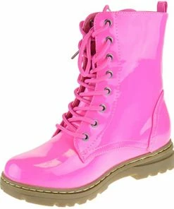 Shoe Dezigns Declyn 01 Womens Patent 2 Color Lace Combat Boots 40 Shoe Dezigns Declyn 01 Womens Patent 2 Color Lace Combat Boots