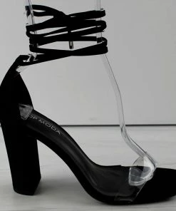 Top Moda Women's Dakota 6 Womens Thin Strap Wrap Up Platform Sandals