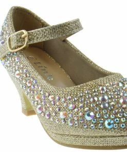 Link Dana 58K Girl's Rhinestone Mary Jane Dress Pumps 22 Link Dana 58K Girl's Rhinestone Mary Jane Dress Pumps