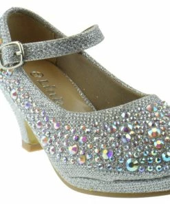 Link Dana 58K Girl's Rhinestone Mary Jane Dress Pumps 19 Link Dana 58K Girl's Rhinestone Mary Jane Dress Pumps