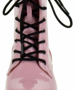 Shoe Dezigns Declyn 01 Womens Patent 2 Color Lace Combat Boots 50 Shoe Dezigns Declyn 01 Womens Patent 2 Color Lace Combat Boots