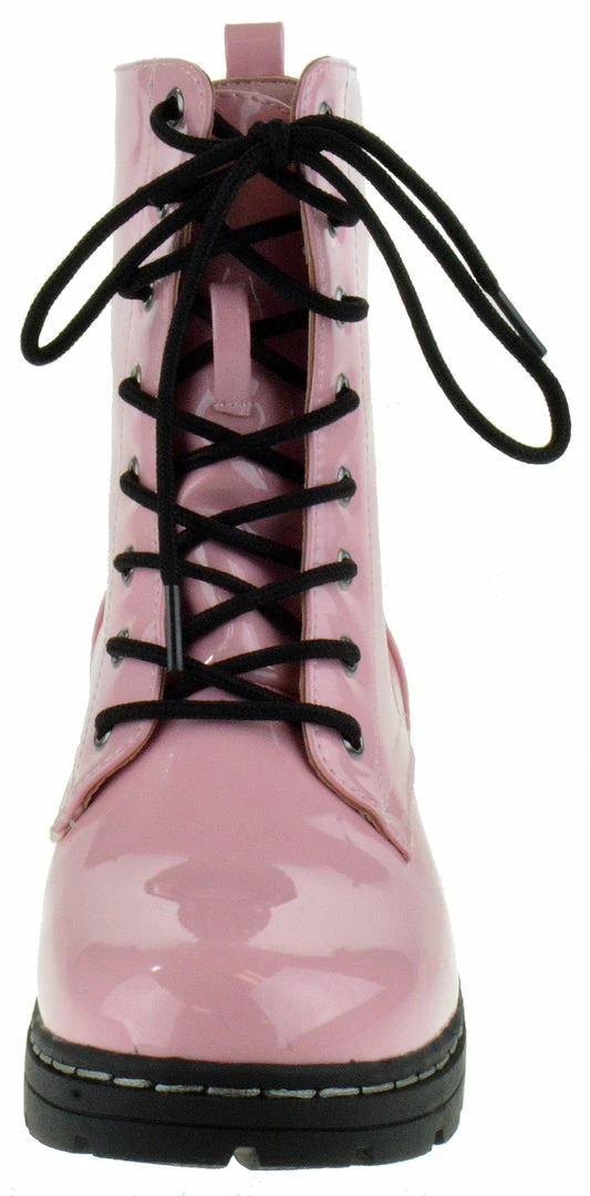 Shoe Dezigns Declyn 01 Womens Patent 2 Color Lace Combat Boots 14 Shoe Dezigns Declyn 01 Womens Patent 2 Color Lace Combat Boots