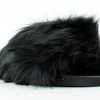 Forever Delma 32 Womens Comfort Faux Fur Slip On Slides Women's