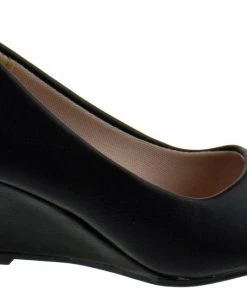 SBW Shoes Doris 23k Girl's Wedge Ballet Flat