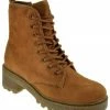Bamboo Edison 01 Women's Lace Up Platform Boots