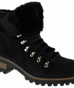 Bamboo Edison 05 Women's Fur Lined Combat Boots