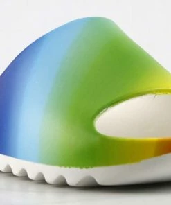 Cape Robin Women's Elina Womens Decorative Casual Horizontal Grooved Outsole Slides