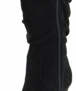 Link Girl's Elvina 33K Girls Buckle Mid Calf Dress Boots