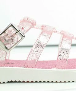 YOKI Enna Y Little Girl's Multi Strap Jelly Flat Sandals Girl's Sandals