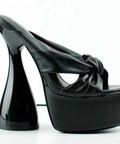 Cape Robin Evalyn Womens Hour Glass Platform Bow Tie Sandals