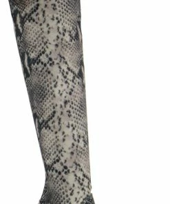 Anne Michelle Exception 23 Women's Over The Knee Peep Toe Stiletto Heeled Boot