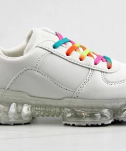 Link Girl's Flow 19K Little Girls Flyknit Lace Up Athletic Sneakers