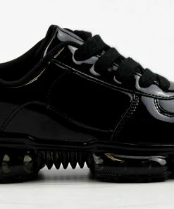 Forever Women's Flow 27 Womens Patent Lace Up Sneakers 10 Forever Women's Flow 27 Womens Patent Lace Up Sneakers