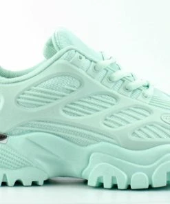 YOKI Faye Womens Detailed Low Top Lace Up Sneakers