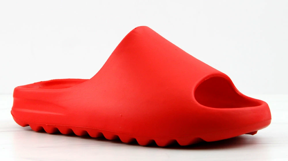 Cape Robin Festive Womens Casual Horizontal Grooved Outsole Slides Women's 1 Cape Robin Festive Womens Casual Horizontal Grooved Outsole Slides Women's