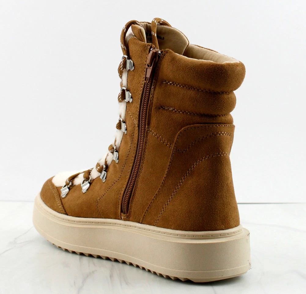 Cityclassified Fiddle Womens Lace Up Ankle Combat Boots 3 Cityclassified Fiddle Womens Lace Up Ankle Combat Boots