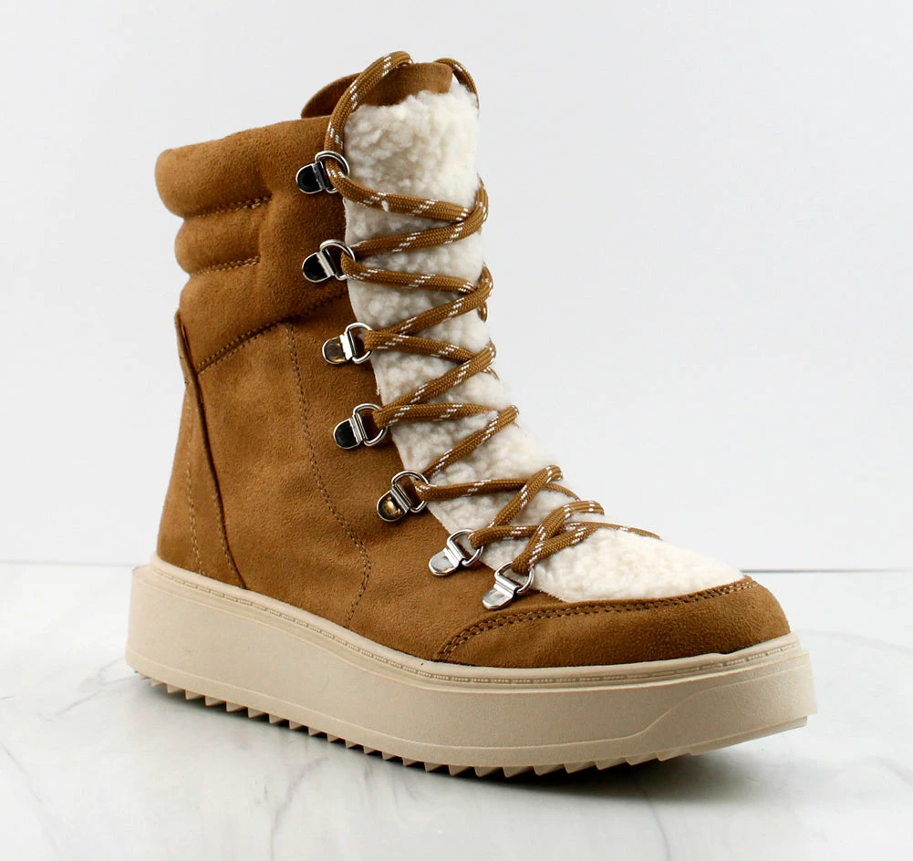 Cityclassified Fiddle Womens Lace Up Ankle Combat Boots 1 Cityclassified Fiddle Womens Lace Up Ankle Combat Boots