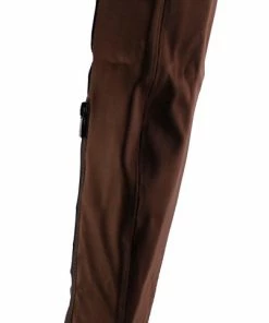 Forever Fifty 59 Womens Almond To Two Toned Zip Up Over The Knee Boots