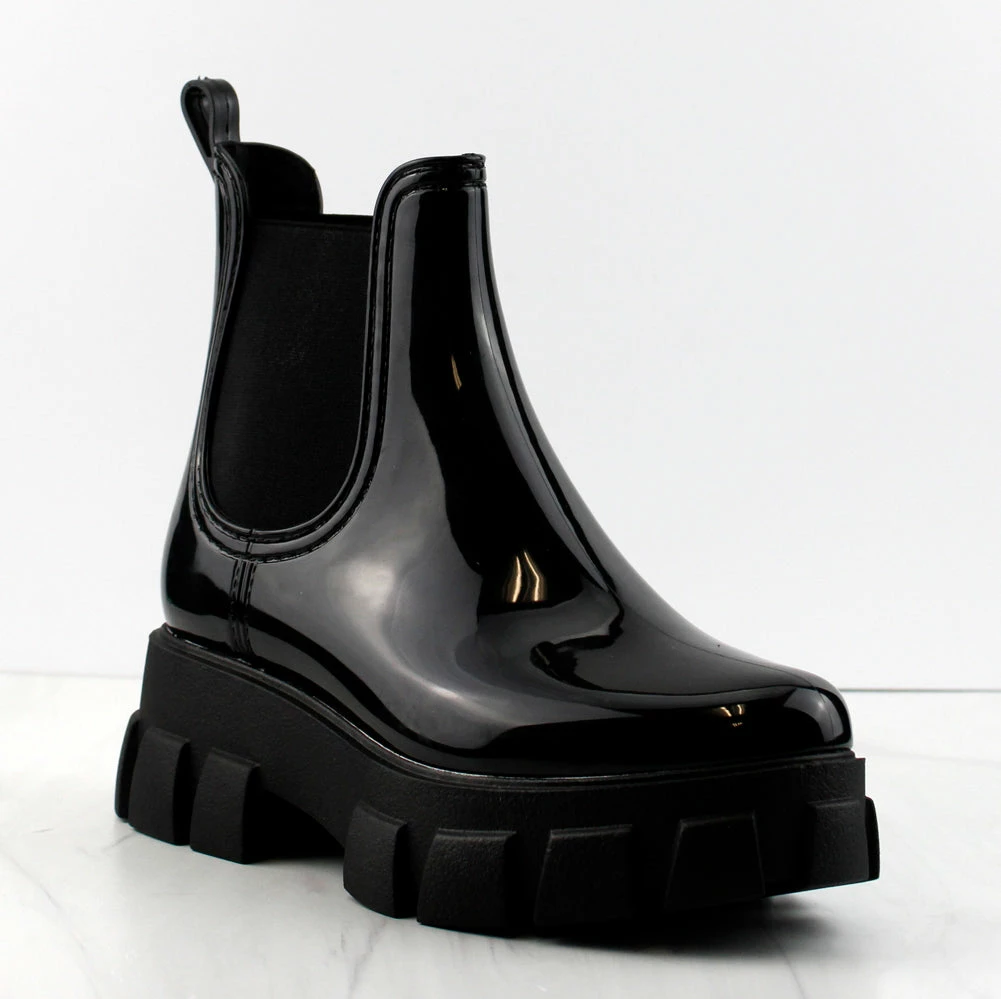 Forever Foothill-1 Womens Chunky Ridge Sole Ankle Boots 4 Forever Foothill-1 Womens Chunky Ridge Sole Ankle Boots