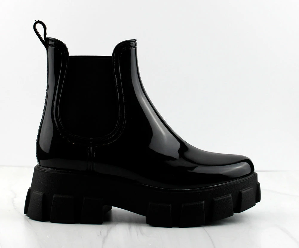 Forever Foothill-1 Womens Chunky Ridge Sole Ankle Boots 5 Forever Foothill-1 Womens Chunky Ridge Sole Ankle Boots