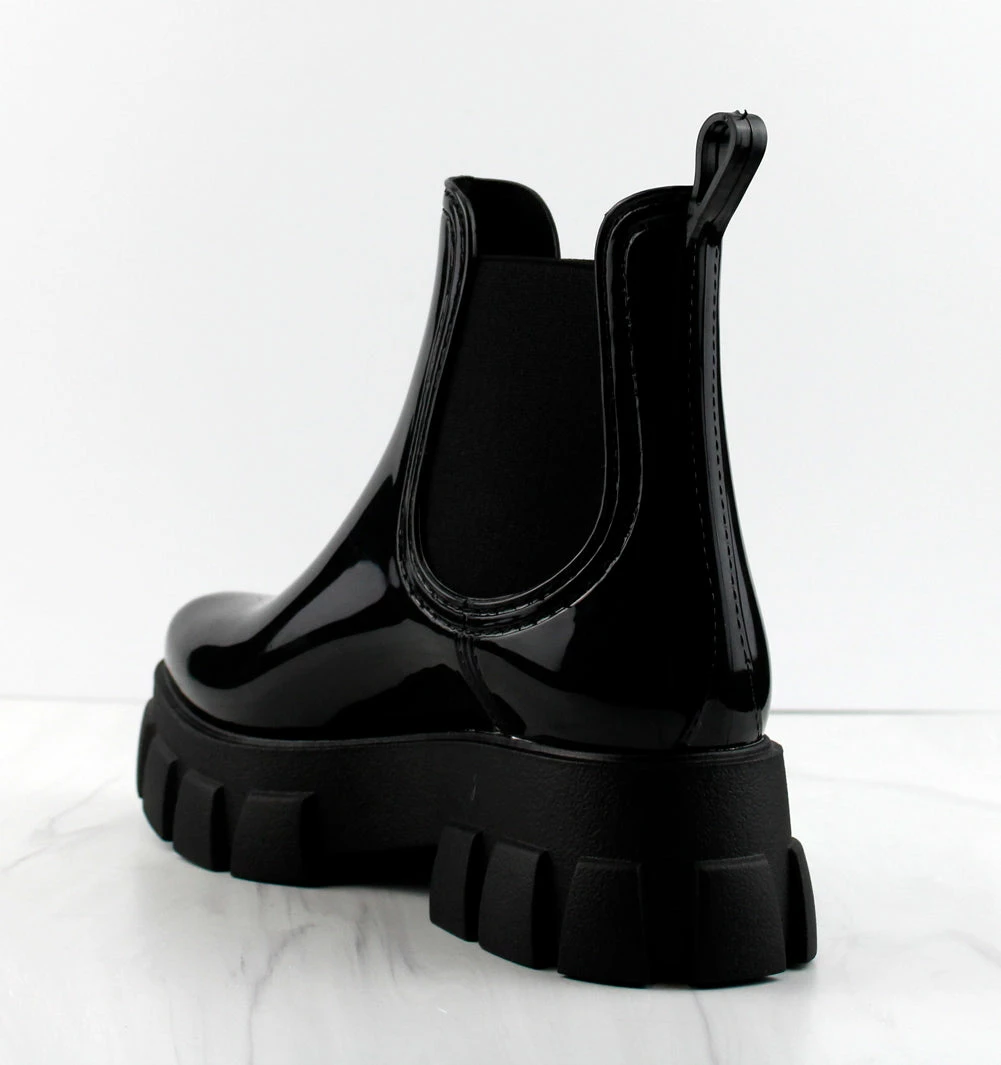 Forever Foothill-1 Womens Chunky Ridge Sole Ankle Boots 6 Forever Foothill-1 Womens Chunky Ridge Sole Ankle Boots