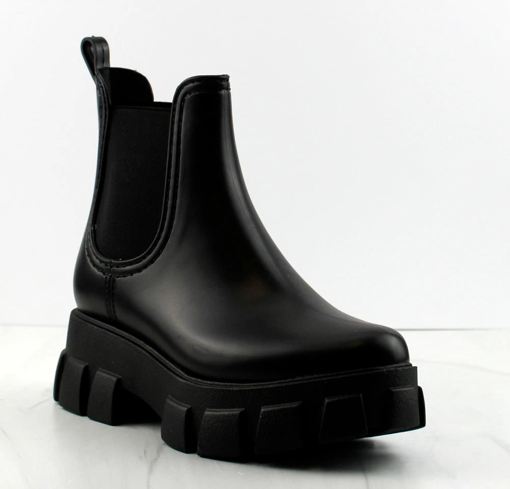 Forever Foothill-1 Womens Chunky Ridge Sole Ankle Boots 10 Forever Foothill-1 Womens Chunky Ridge Sole Ankle Boots