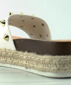 Forever Women's Freedom 16 Womens Platform Studded Espadrille Sandals