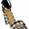 Bamboo Women's FRENZY 45S Womens Open Toe Chunky Heel Dress Sandals