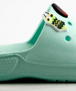 YOKI Fun Womens Decretive Pin Rubber Slides Women's