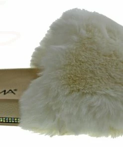 Anna Furry Women's Ultra Soft Fluffy Slides