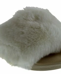 Anna Furry Women's Ultra Soft Fluffy Slides