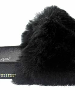Anna Furry Women's Ultra Soft Fluffy Slides