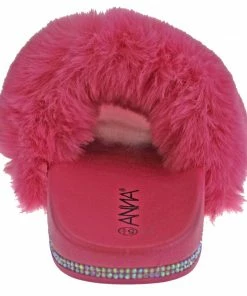 Anna Furry Women's Ultra Soft Fluffy Slides