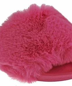 Anna Furry Women's Ultra Soft Fluffy Slides