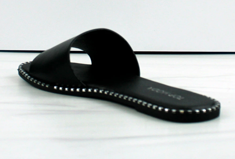 Top Moda Gateth-1 Womens Rivet Detailed Slip On Sandals 3 Top Moda Gateth-1 Womens Rivet Detailed Slip On Sandals