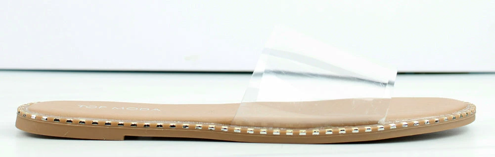 Top Moda Gateth-1 Womens Rivet Detailed Slip On Sandals 14 Top Moda Gateth-1 Womens Rivet Detailed Slip On Sandals