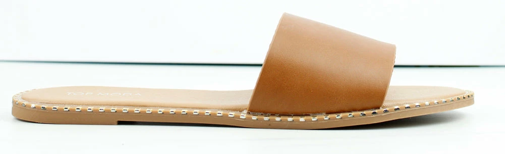 Top Moda Gateth-1 Womens Rivet Detailed Slip On Sandals 11 Top Moda Gateth-1 Womens Rivet Detailed Slip On Sandals